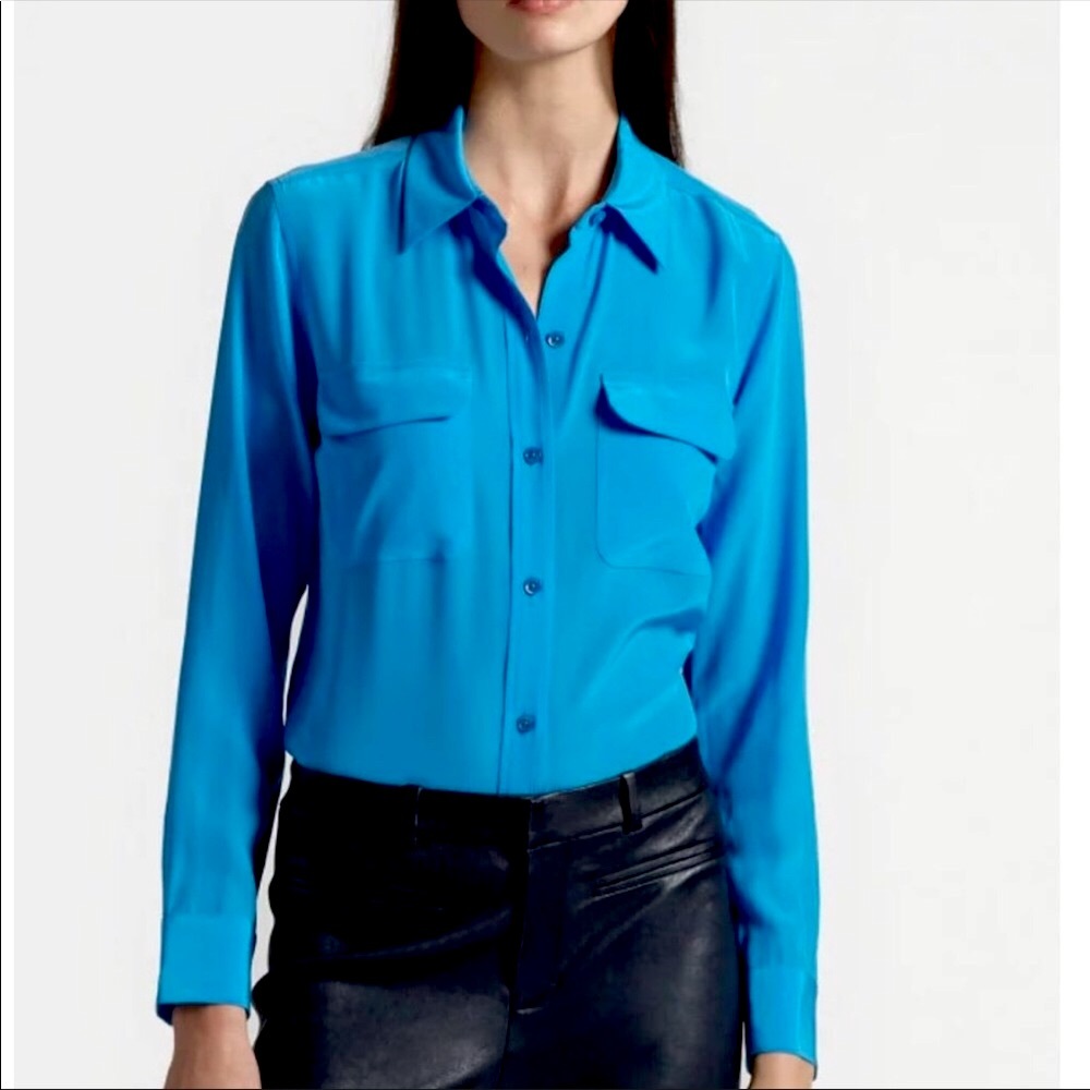 Equipment Signature Silk Shirt